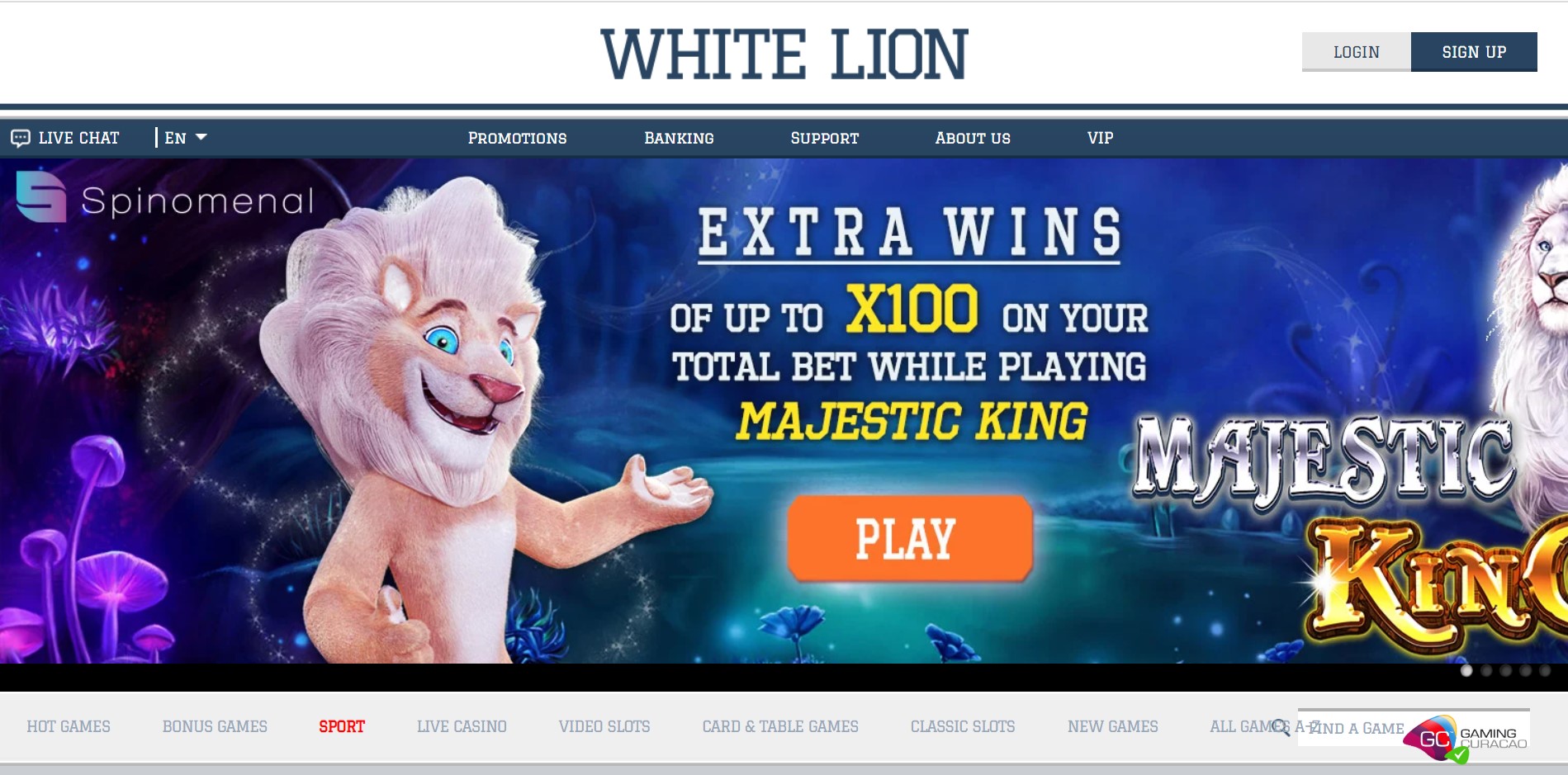 White Lion Casino Singapore