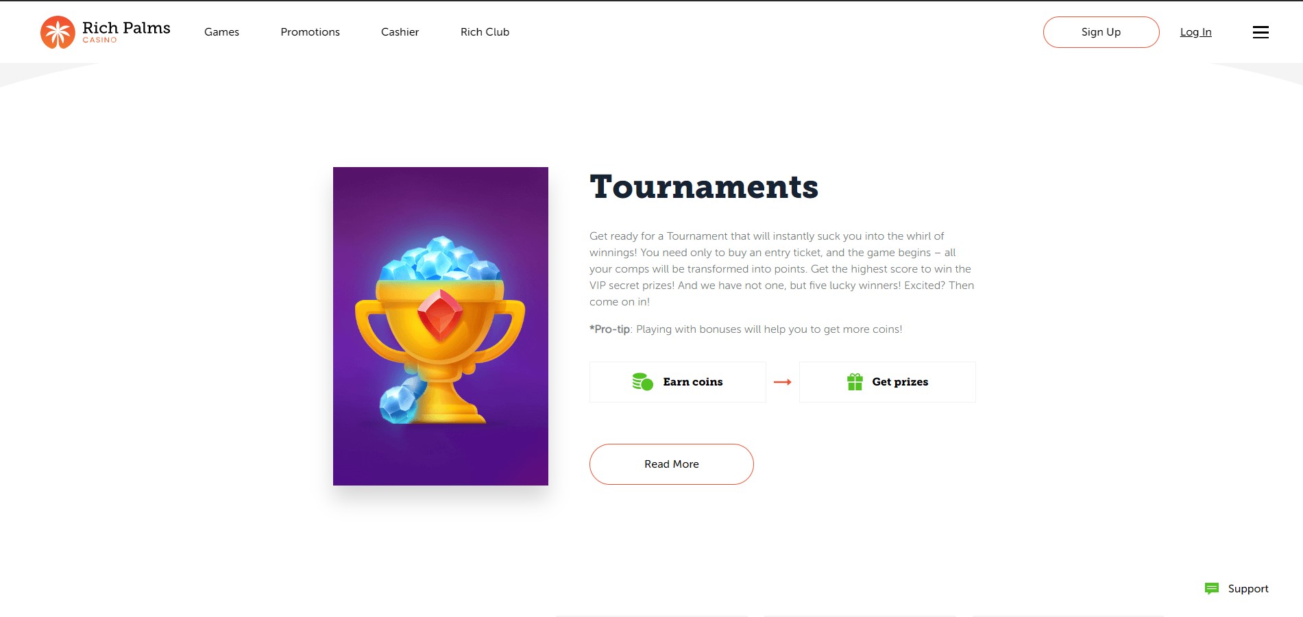 Rich Palms Casino Tournaments