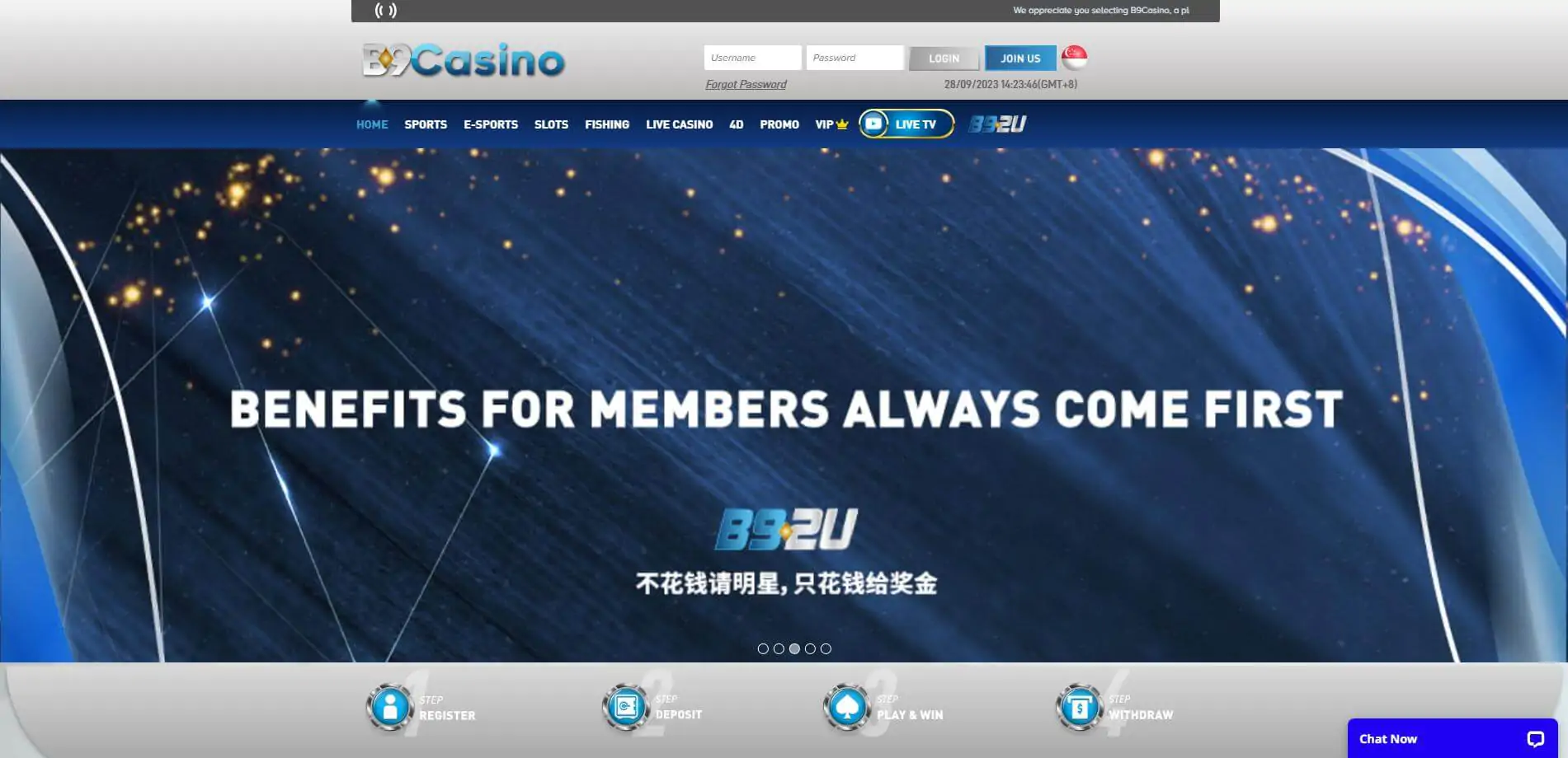 b9casino home