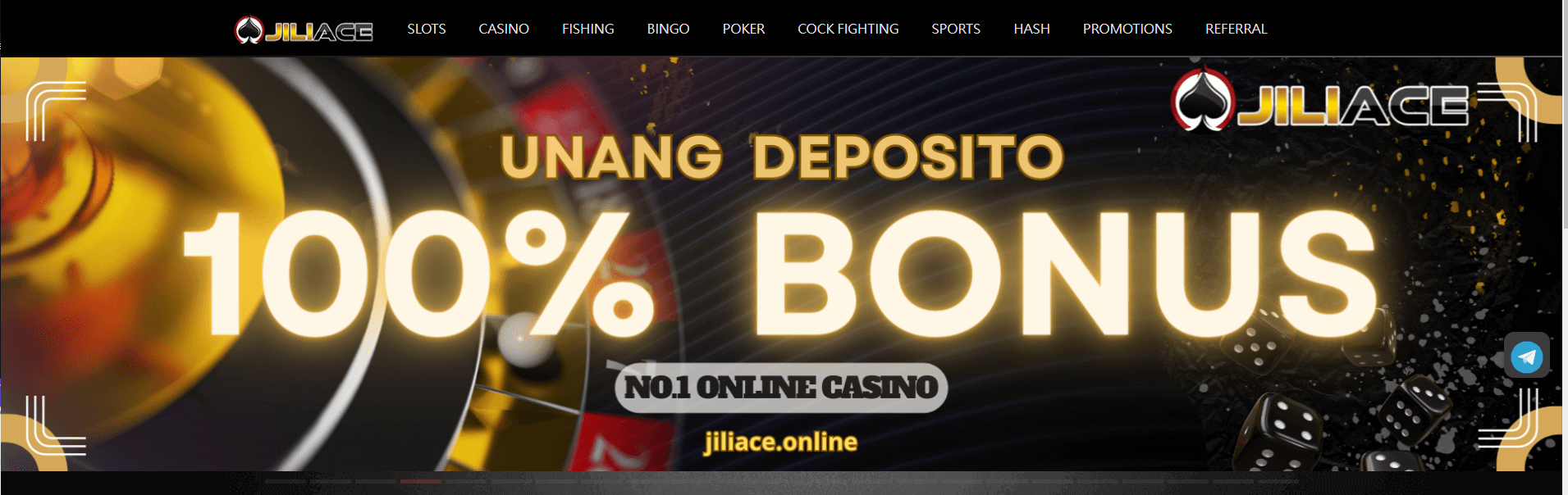 Jiliace casino welcome bonus